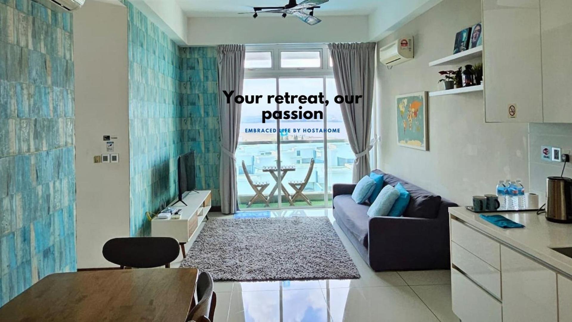 Experience The Coast - Hostahome Suites At Paragon Residence Near Downtown 조호르 바루 외부 사진